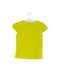 A Yellow Short Sleeve Tops from Petits in size 3T for girl. (Back View)