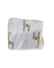 A White Blankets from Aden & Anais in size O/S for neutral. (Front View)
