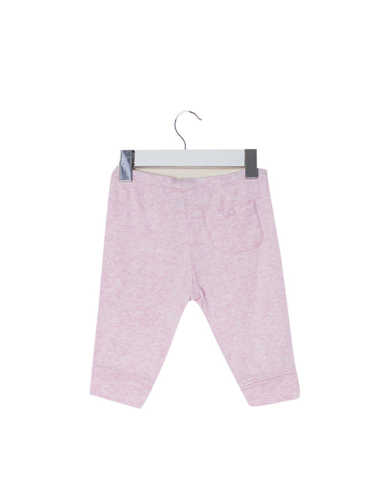 A Pink Casual Pants from Seed in size 3-6M for girl. (Back View)