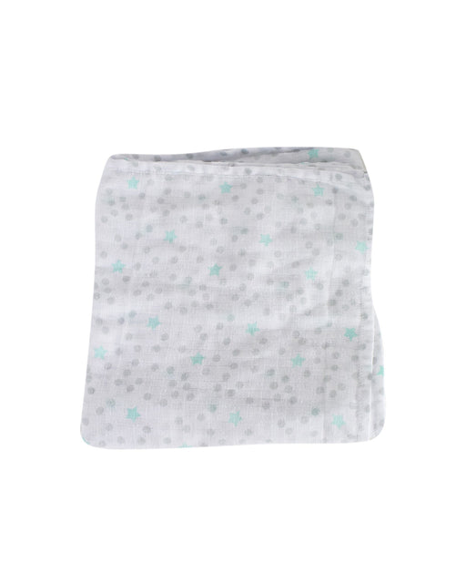 A White Swaddles from Ideal Baby by Aden + Anais in size O/S for neutral. (Front View)