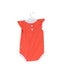 A Orange Sleeveless Bodysuits from TinyBitz in size 3-6M for girl. (Back View)