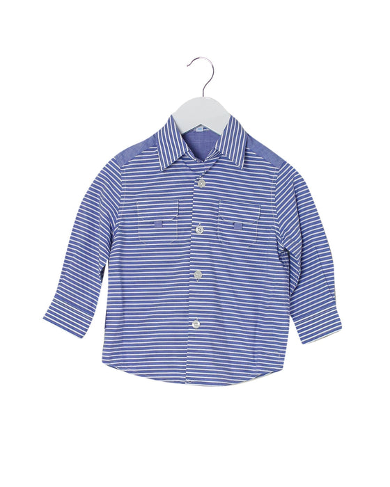 A Blue Shirts from Nicholas & Bears in size 12-18M for boy. (Front View)