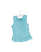 A Teal Sleeveless Tops from Nicholas & Bears in size 6-12M for girl. (Back View)