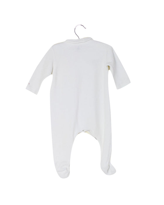 A White Long Sleeve Jumpsuits from Petit Bateau in size 3-6M for neutral. (Back View)