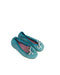 A Blue Flats from Jacadi in size 3T for girl. (Front View)