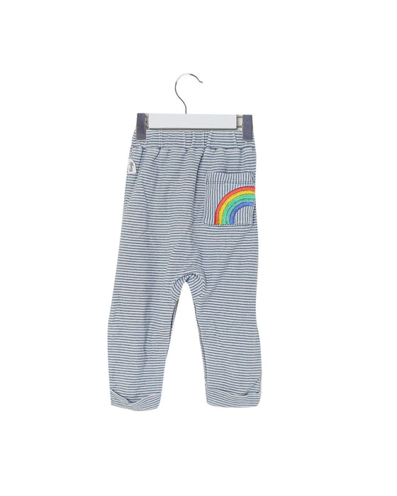 A Blue Casual Pants from The Bonnie Mob in size 12-18M for boy. (Back View)