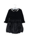 A Black Long Sleeve Dresses from Nicholas & Bears in size 12-18M for girl. (Front View)