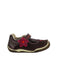 A Brown Sneakers from Stride Rite in size 12-18M for girl. (Back View)