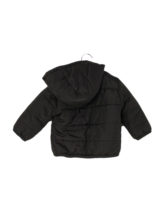 A Brown Puffer/Quilted Jackets from Jacadi in size 6-12M for boy. (Back View)