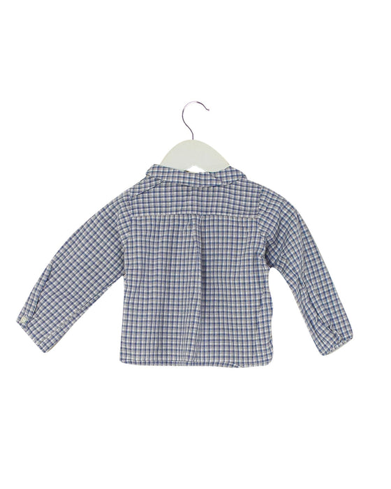A Blue Long Sleeve Polos from Marie Chantal in size 12-18M for boy. (Back View)