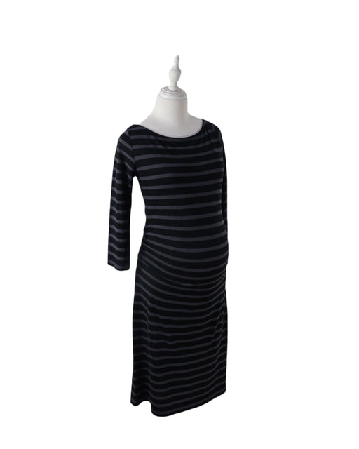 A Black Long Sleeve Dresses from Soon Maternity in size S for maternity. (Front View)