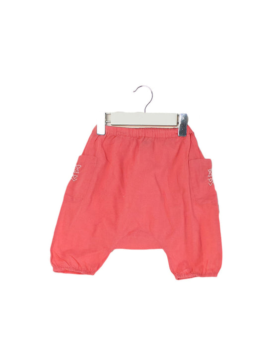 A Pink Sweatpants from DPAM in size 3-6M for girl. (Front View)