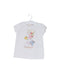 A White Short Sleeve Tops from Monnalisa in size 6-12M for girl. (Front View)