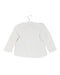 A White Knit Sweaters from Vertbaudet in size 3-6M for girl. (Back View)