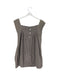 A Grey Sleeveless Dresses from Bonpoint in size 10Y for girl. (Back View)