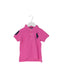 A Pink Short Sleeve Polos from Polo Ralph Lauren in size 6-12M for girl. (Front View)