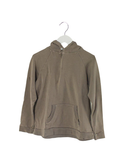 A Brown Sweatshirts from Bonpoint in size 10Y for girl. (Front View)