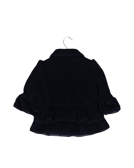 A Navy Coats from Nicholas & Bears in size 12-18M for girl. (Back View)