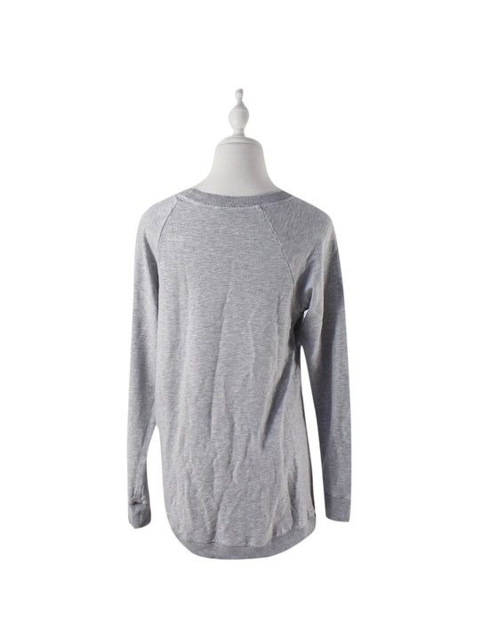 A Grey Crewneck Sweatshirts from Seraphine in size M for women. (Back View)