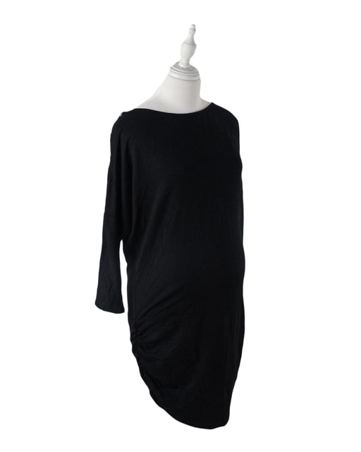 A Black Long Sleeve Dresses from Seraphine in size M for women. (Front View)