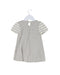 A Grey Short Sleeve Dresses from Natures Purest in size 3-6M for girl. (Back View)