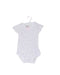 A Pink Short Sleeve Bodysuits from Chicco in size 6-12M for girl. (Front View)