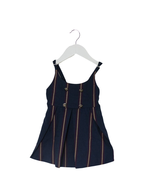 A Navy Sleeveless Dresses from Nicholas & Bears in size 6-12M for girl. (Front View)