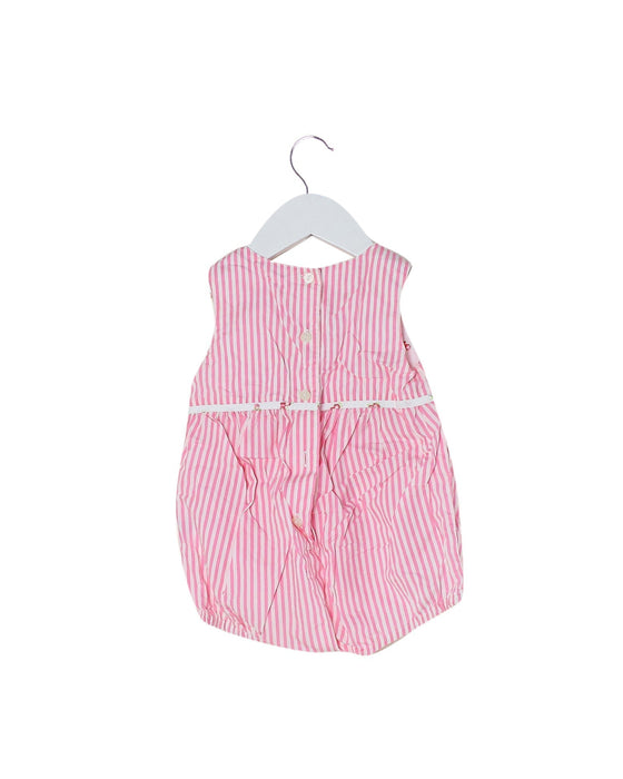 A Pink Sleeveless Bodysuits from Chicco in size 3-6M for girl. (Back View)