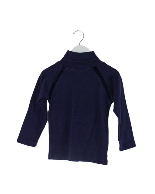 A Navy Long Sleeve Tops from Milk on the Rocks in size 4T for boy. (Front View)