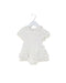 A White Short Sleeve Bodysuits from Nicholas & Bears in size 3-6M for girl. (Front View)