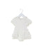 A White Short Sleeve Bodysuits from Nicholas & Bears in size 3-6M for girl. (Front View)