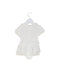 A White Short Sleeve Bodysuits from Nicholas & Bears in size 3-6M for girl. (Back View)