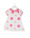 A Ivory Short Sleeve Dresses from Chickeeduck in size 18-24M for girl. (Front View)