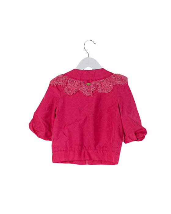 A Pink Lightweight Jackets from Nicholas & Bears in size 3T for girl. (Back View)