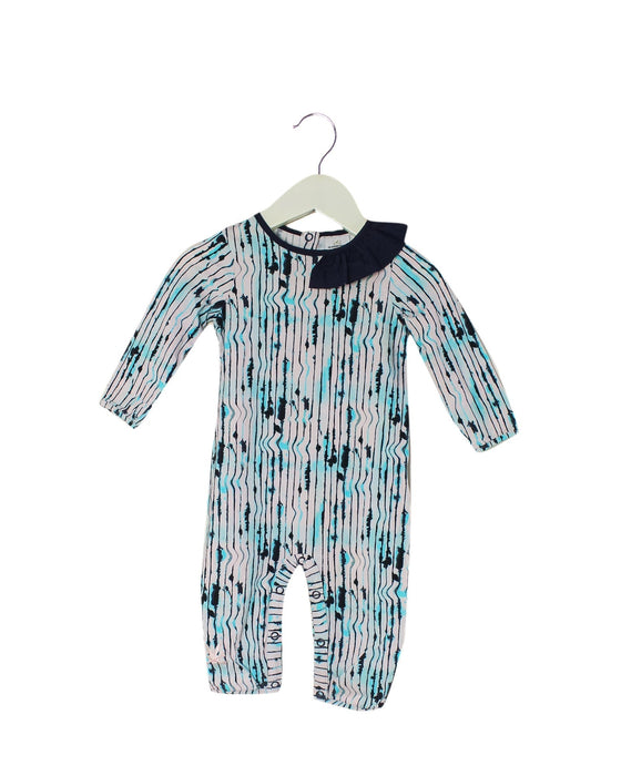 A Grey Onesies from No Added Sugar in size 3-6M for girl. (Front View)