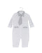 A White Long Sleeve Jumpsuits from Nicholas & Bears in size 3-6M for boy. (Front View)