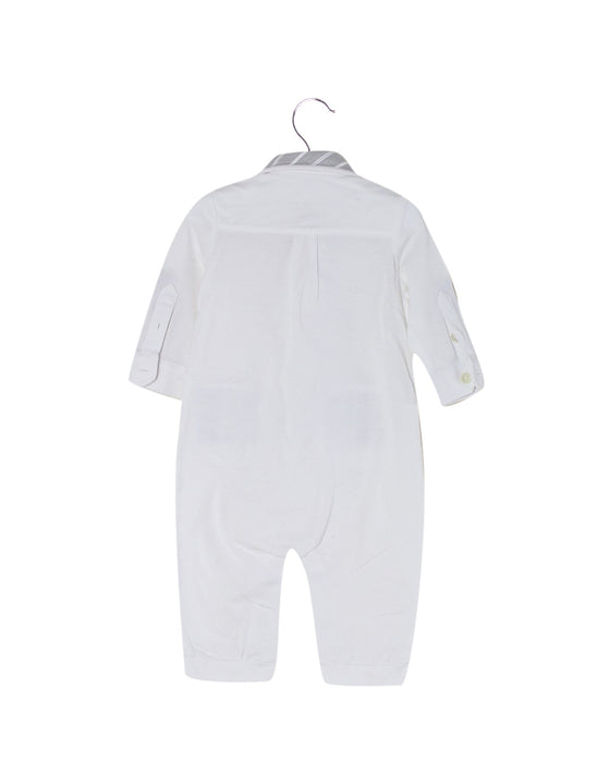 A White Long Sleeve Jumpsuits from Nicholas & Bears in size 3-6M for boy. (Back View)