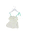 A Green Sleeveless Dresses from CIGOGNE Bébé in size 3-6M for girl. (Front View)