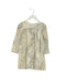 A Beige Long Sleeve Dresses from ilovegorgeous in size 3T for girl. (Front View)