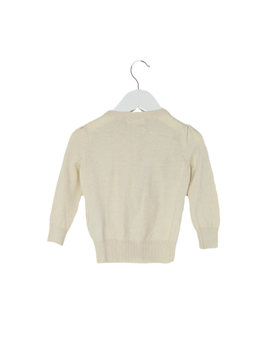 A Beige Cardigans from Nicholas & Bears in size 12-18M for girl. (Back View)