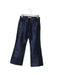 A Navy Casual Pants from Bonpoint in size 8Y for girl. (Front View)