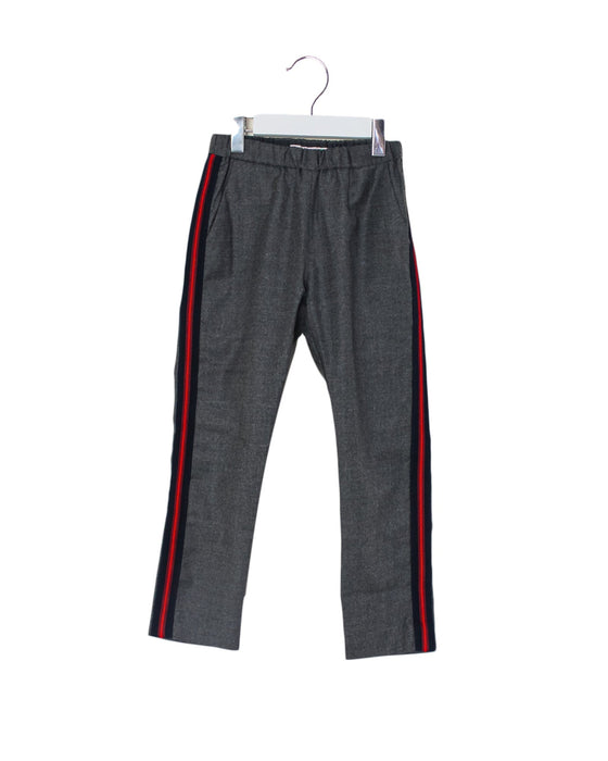 A Grey Casual Pants from Bonpoint in size 6T for boy. (Front View)