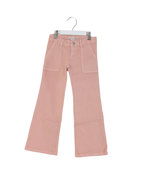 A Pink Jeans from Bonpoint in size 6T for girl. (Front View)
