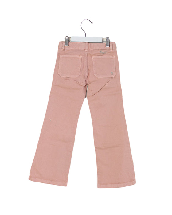 A Pink Jeans from Bonpoint in size 6T for girl. (Back View)