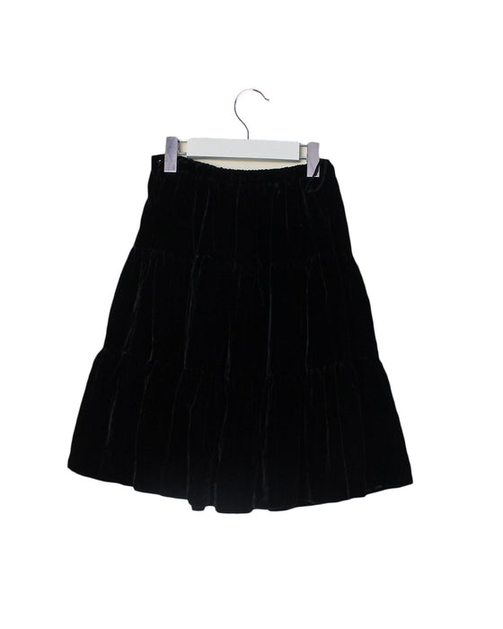 A Black Mid Skirts from Bonpoint in size 4T for girl. (Back View)