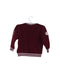 A Burgundy Crewneck Sweatshirts from Ralph Lauren in size 3-6M for boy. (Back View)