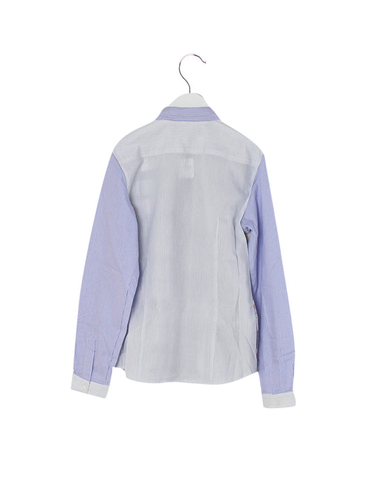 A Blue Shirts from Bonpoint in size 4T for boy. (Back View)