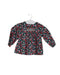 A Navy Long Sleeve Tops from Bonpoint in size 3-6M for girl. (Front View)