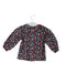 A Navy Long Sleeve Tops from Bonpoint in size 3-6M for girl. (Back View)
