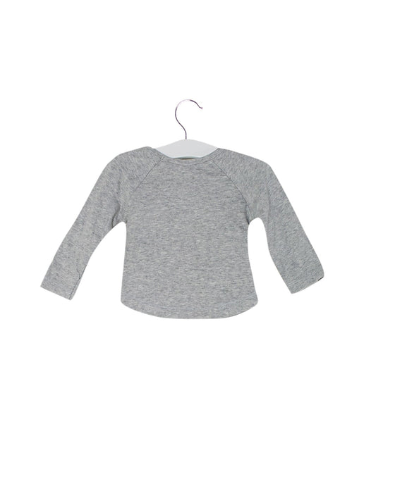 A Grey Long Sleeve Tops from Bonpoint in size 3-6M for boy. (Back View)
